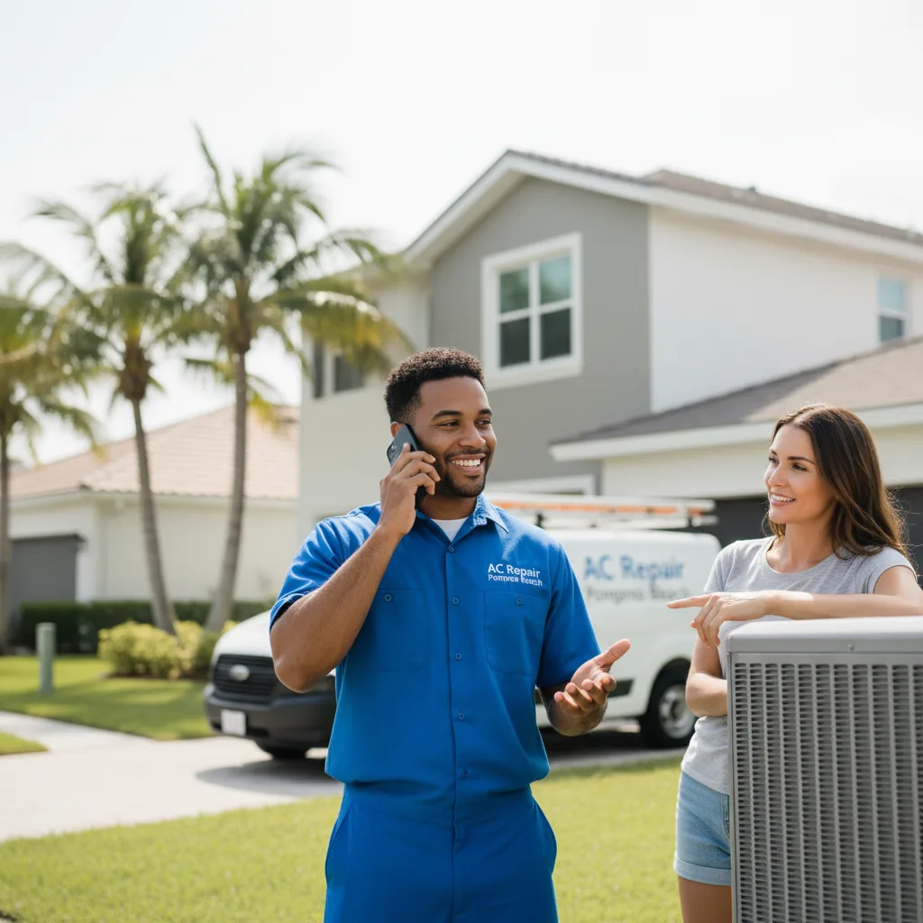 AC Repair Pompano Beach customer support in Lemmon